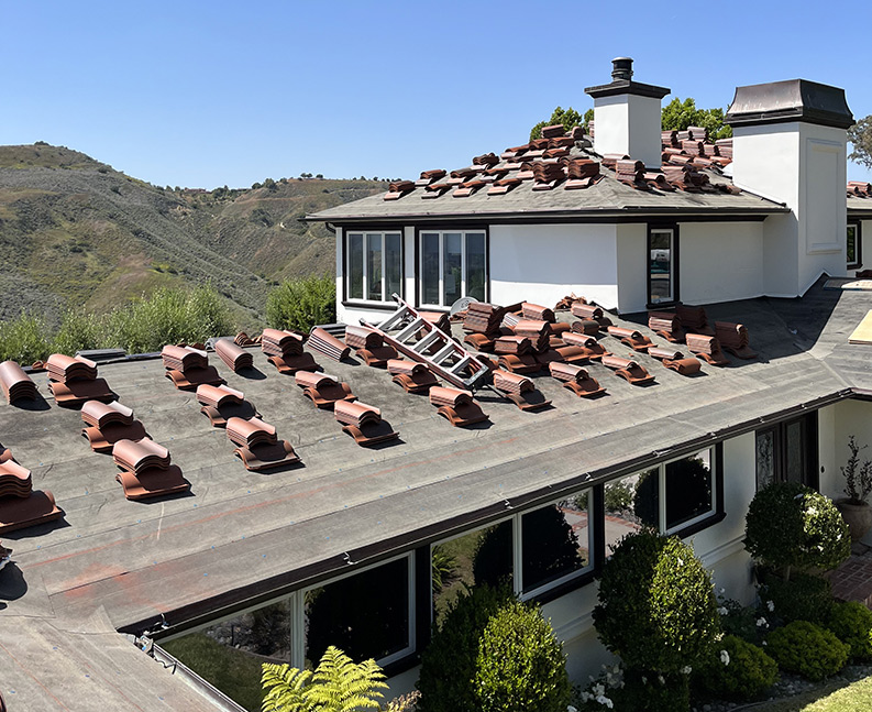 new roof installation